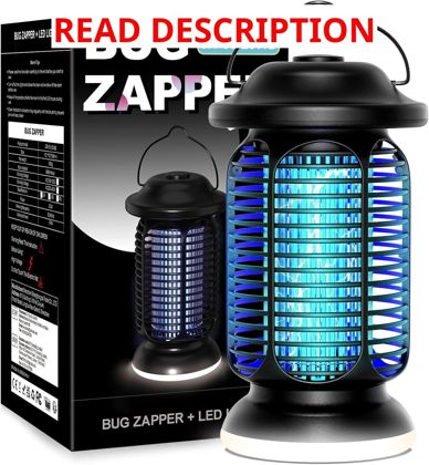 Bug Zapper 18W/4000V Plug-in Patio
