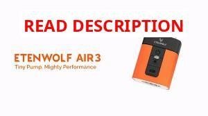 ETENWOLF AIR 3 Electric Air Pump
