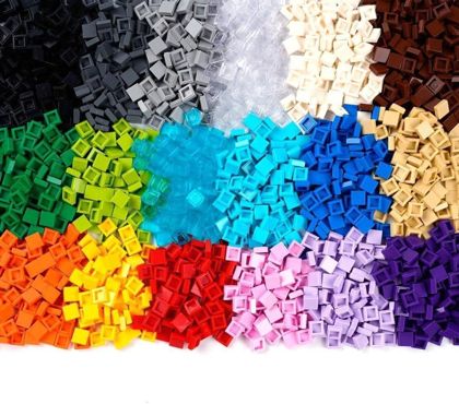 Dots Tile Crt Bricks Mosaic Plates & Pieces
