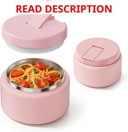 BOSEDSANG 13.5oz Soup Thermo Lunch Jar Pink