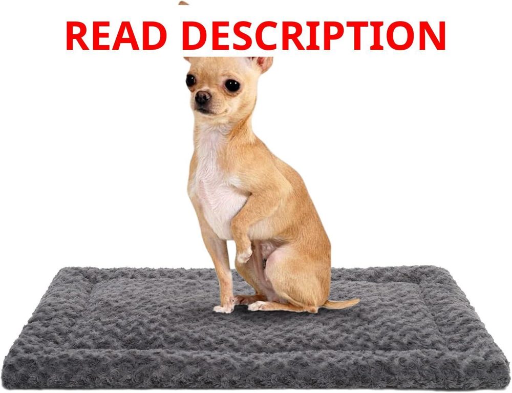 Washable Dog Bed Mat Reversible Crate Pad