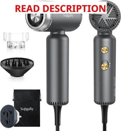 Dual Voltage Hair Dryer 100 240V