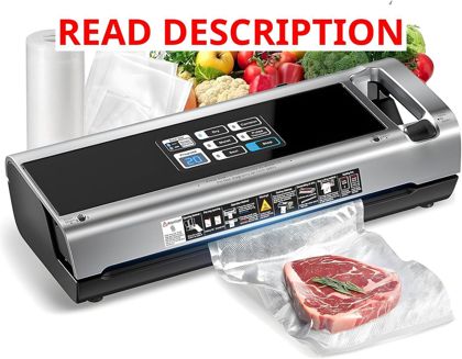 Food Vacuum Sealer 95KPa Cutter Bags