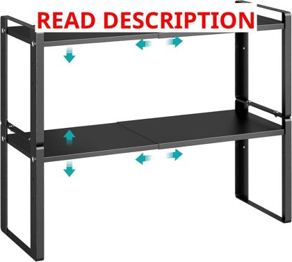 2 Pack Expandable Cabinet Shelves (46)
