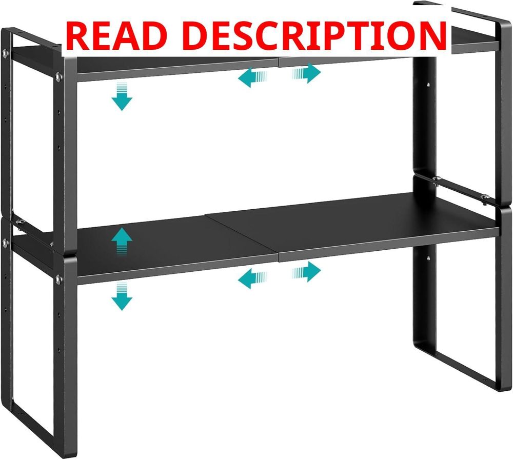 2 Pack Expandable Cabinet Shelves (46)