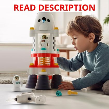 iPlay iLearn Rocket Space Toy for Kids 3-5