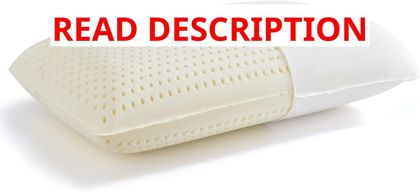 JOTOM 100% Talalay Latex Pillow Extra Soft