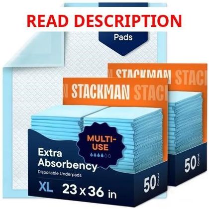 Chucks Pads Disposable Bed Pads 23"x36"