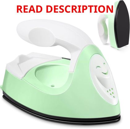 Honoson Mini Craft Iron with Base Green