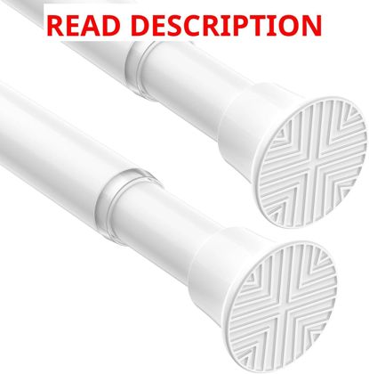Spring Tension Curtain Rod 31-76"