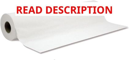 SKINACT White Bed Cover Roll 23"W x 375'