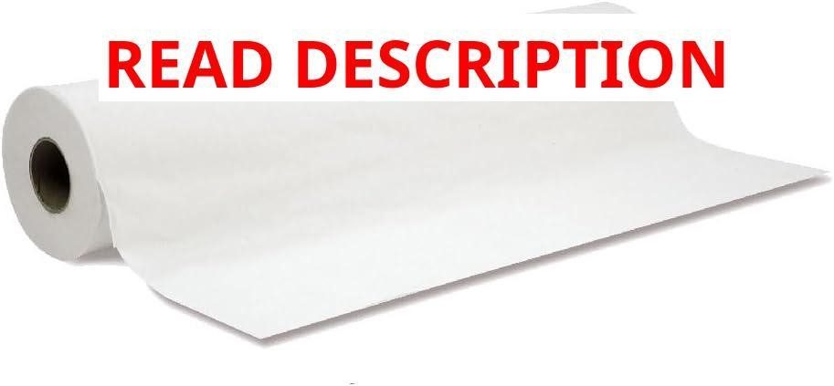 SKINACT White Bed Cover Roll 23"W x 375'