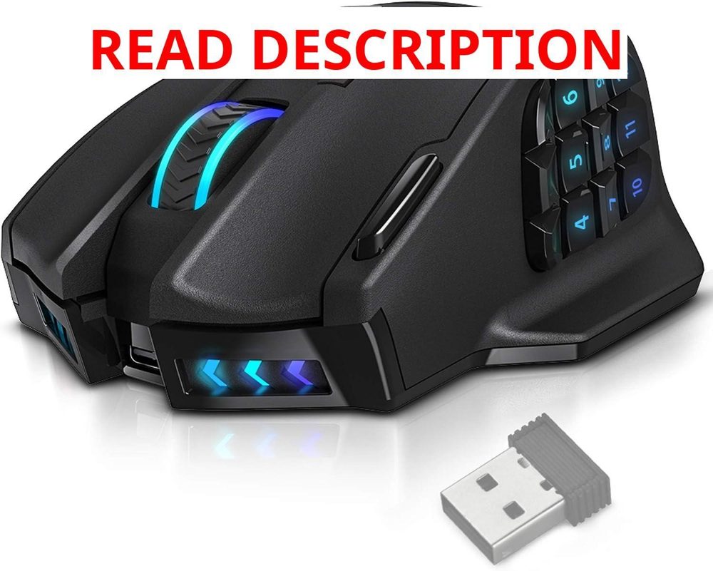 UtechSmart Venus Pro Wireless MMO Mouse