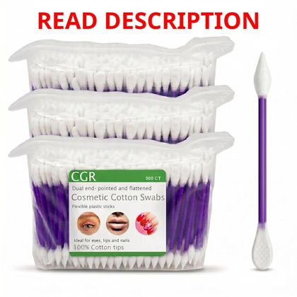 CGR 900pcs Precision Cotton Swabs 3 Bags