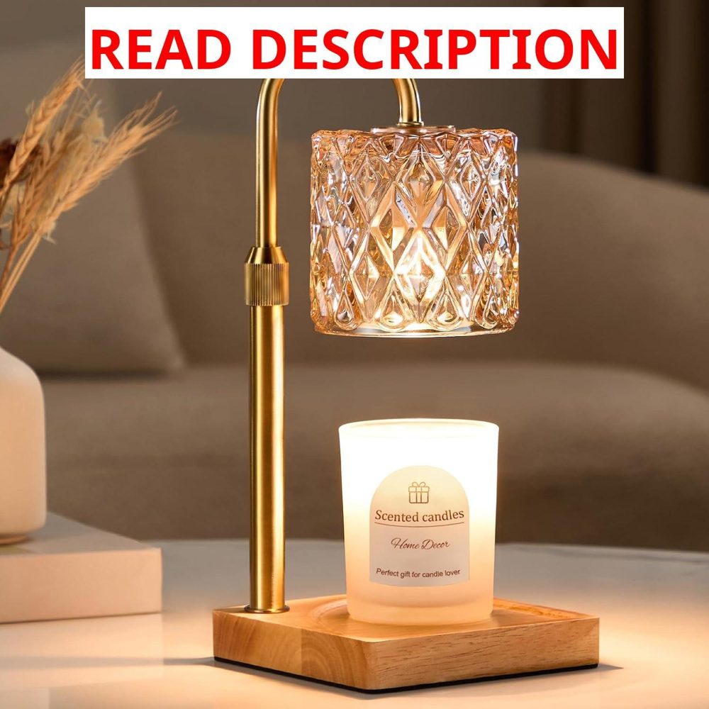 Candle Warmer Lamp with Timer Wax Melt Warmer