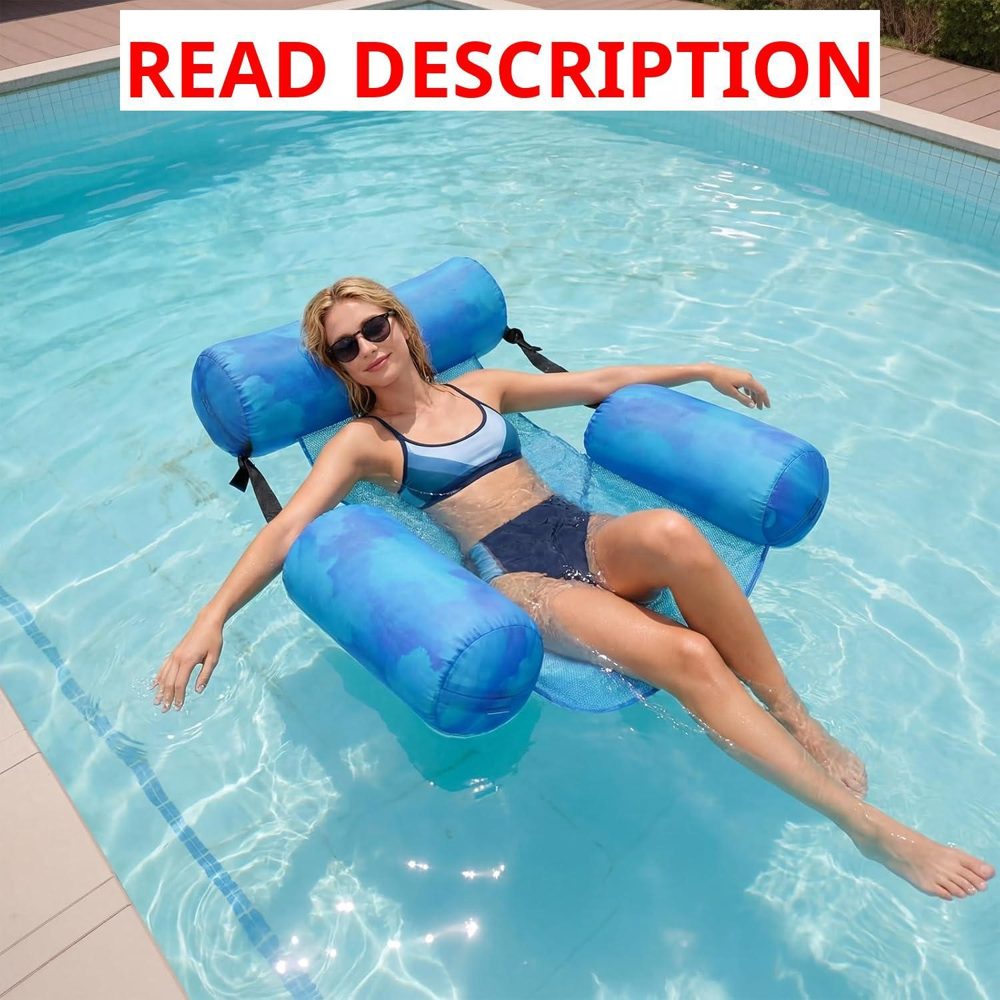 Inflatable Pool Float Chair Water Lounge
