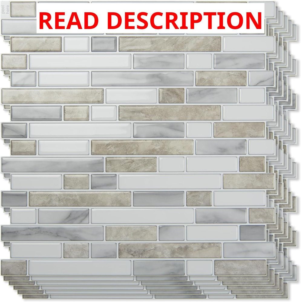 Art3d Tile Peel & Stick Backsplash