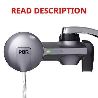 PUR Faucet Filtration System - Metallic Gray