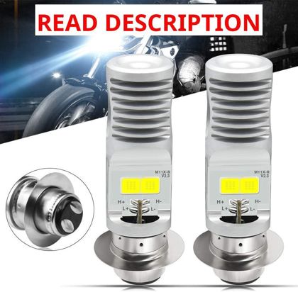 HONLEEX 2pcs AC9-48V LED Headlight Bulbs