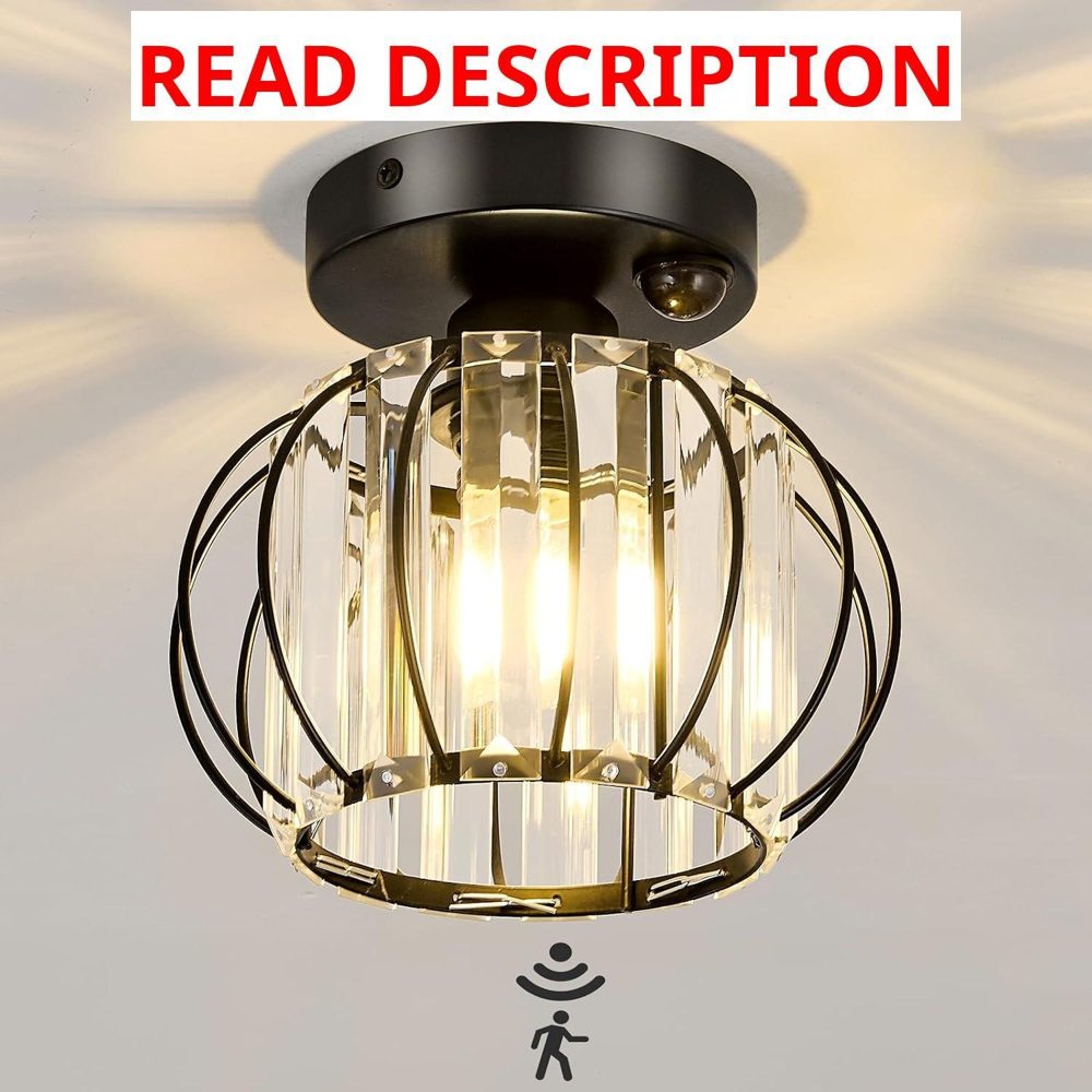 YYJLX Motion Sensor Ceiling Light Fixture