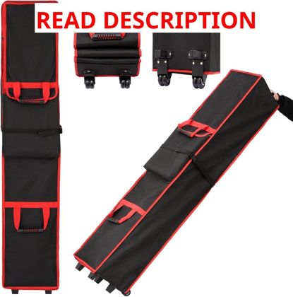 10 x 10 x 62in Tent Bag with Rollers (800D)
