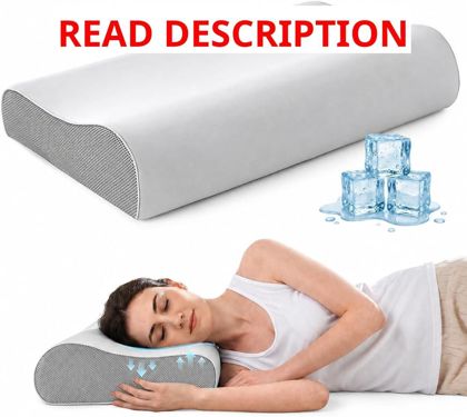 Memory Foam Pillow with Cooling Cover
