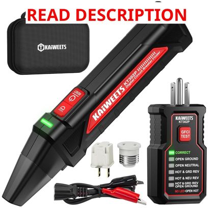 KAIWEETS Circuit Breaker Finder Kit KT302P