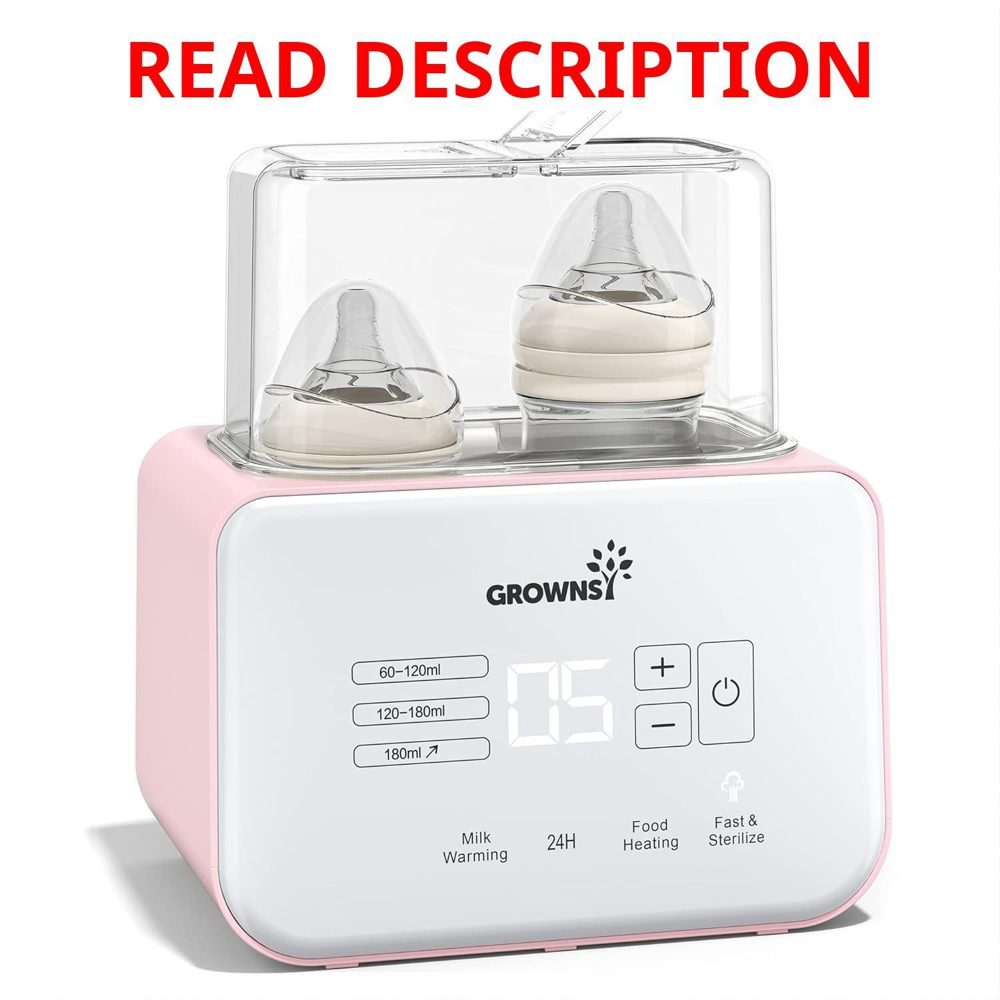 Gronwsy 8-in-1 Baby Bottle Warmer with Timer