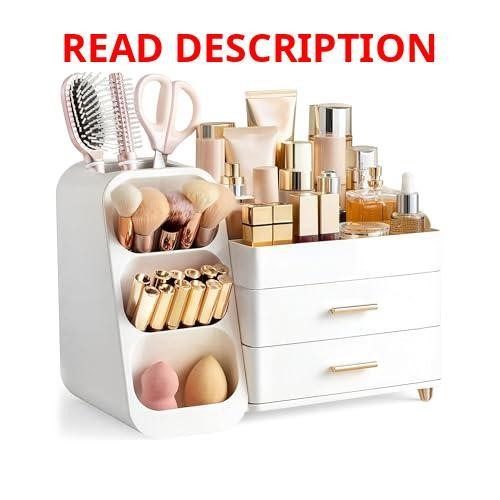 HBlife Makeup Organizer with Brush Holder
