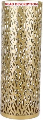 Gold Metal Umbrella Stand Free Stand Holder