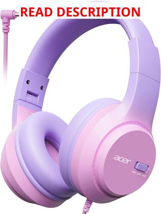 Acer Kids Headphones 74/85/94dB Pink
