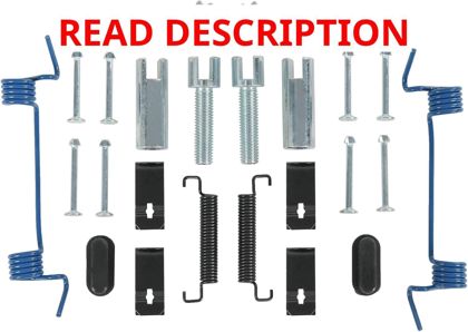 HW7311 Rear Parking Brake Hardware Kit