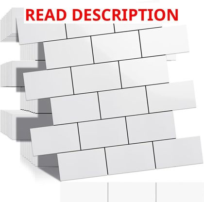 Art3d Peel & Stick White Subway Tile