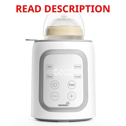 Grownsy 8-in-1 OG Fast Bottle Warmer Gray