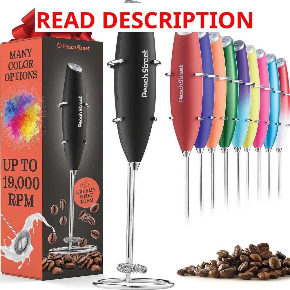 Milk Frother Battery Operated Mixer