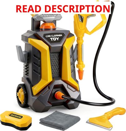 Kids Car Wash Toy Pressure Washer Playset