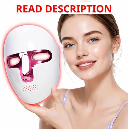 7 Colors Red Light Therapy Face LED Mask