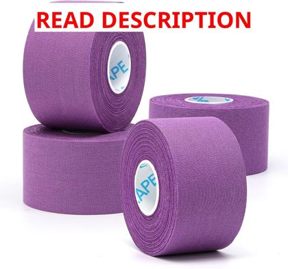 OK TAPE 4 Rolls Athletic Tape Sports Tape