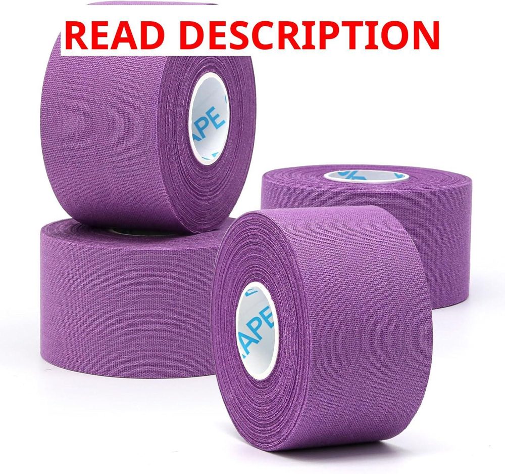 OK TAPE 4 Rolls Athletic Tape Sports Tape
