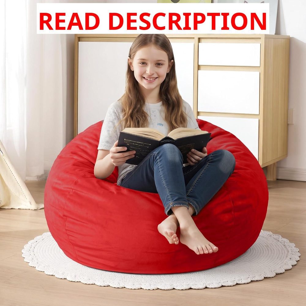 Homguava 2FT Bean Bag Chair with Handle