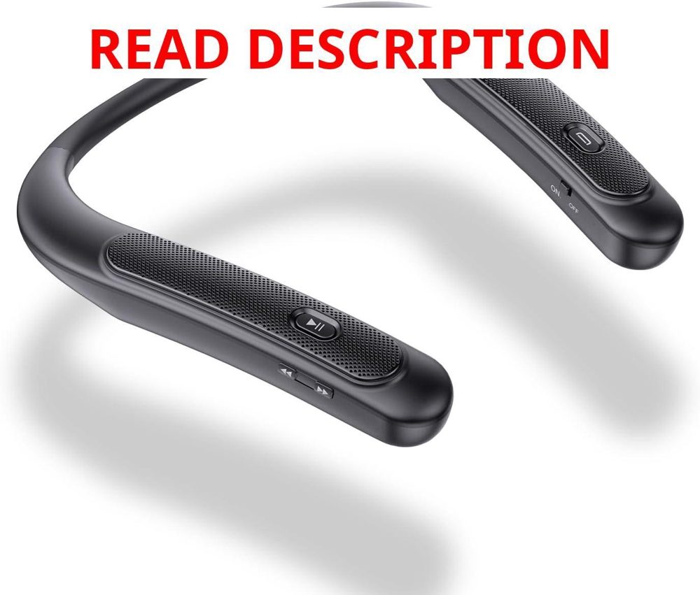 Neckband Bluetooth Speaker 12h playtime 78g