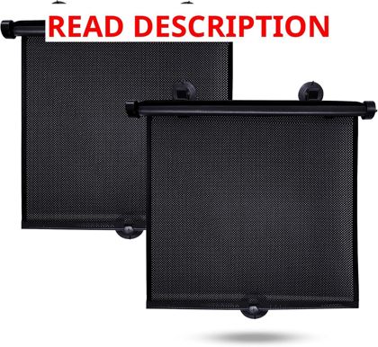EcoNour Car Window Sun Shade (2 Pack)