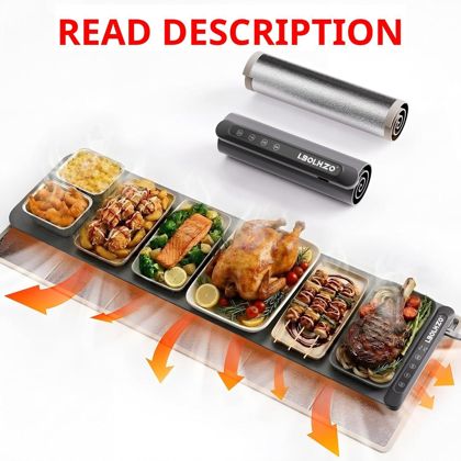 Warming Mat for Food 43x12" 600W Buffet Warmer