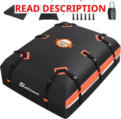 Sailnovo Car Rooftop Cargo Carrier 21 cu ft