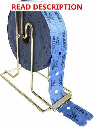 Yuanhe Raffle Ticket Dispenser - Brass Plated