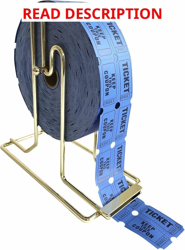 Yuanhe Raffle Ticket Dispenser - Brass Plated