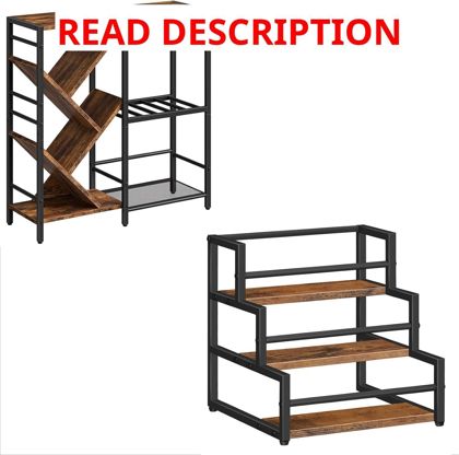 HOOBRO 3-Tier Wine & Syrup Rack Bundle