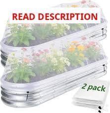 Garden Netting for Raised Beds 6.2x3.3x1.6 Ft