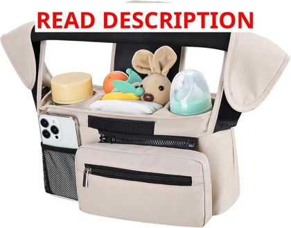 Accmor Stroller Organizer with Cup Holder