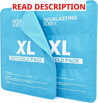 XL Reusable Ice Pack 11x14.5" 2 Pack